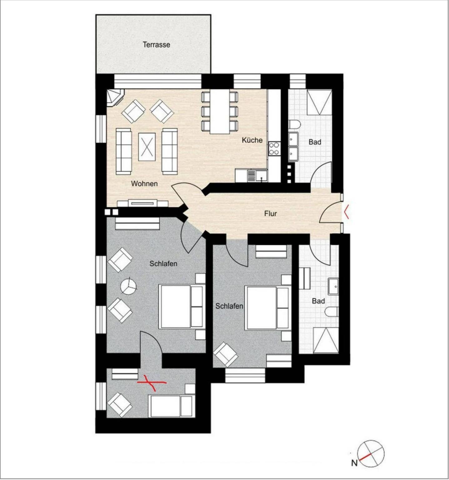 Апартаменты Haus Goodewind Херингсдорф Экстерьер фото